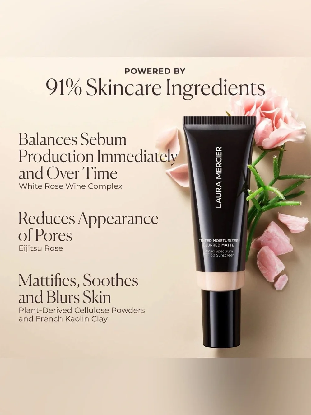 laura mercier Blurred Matte 3W Palomino - SPF 30 1.52oz /45ml